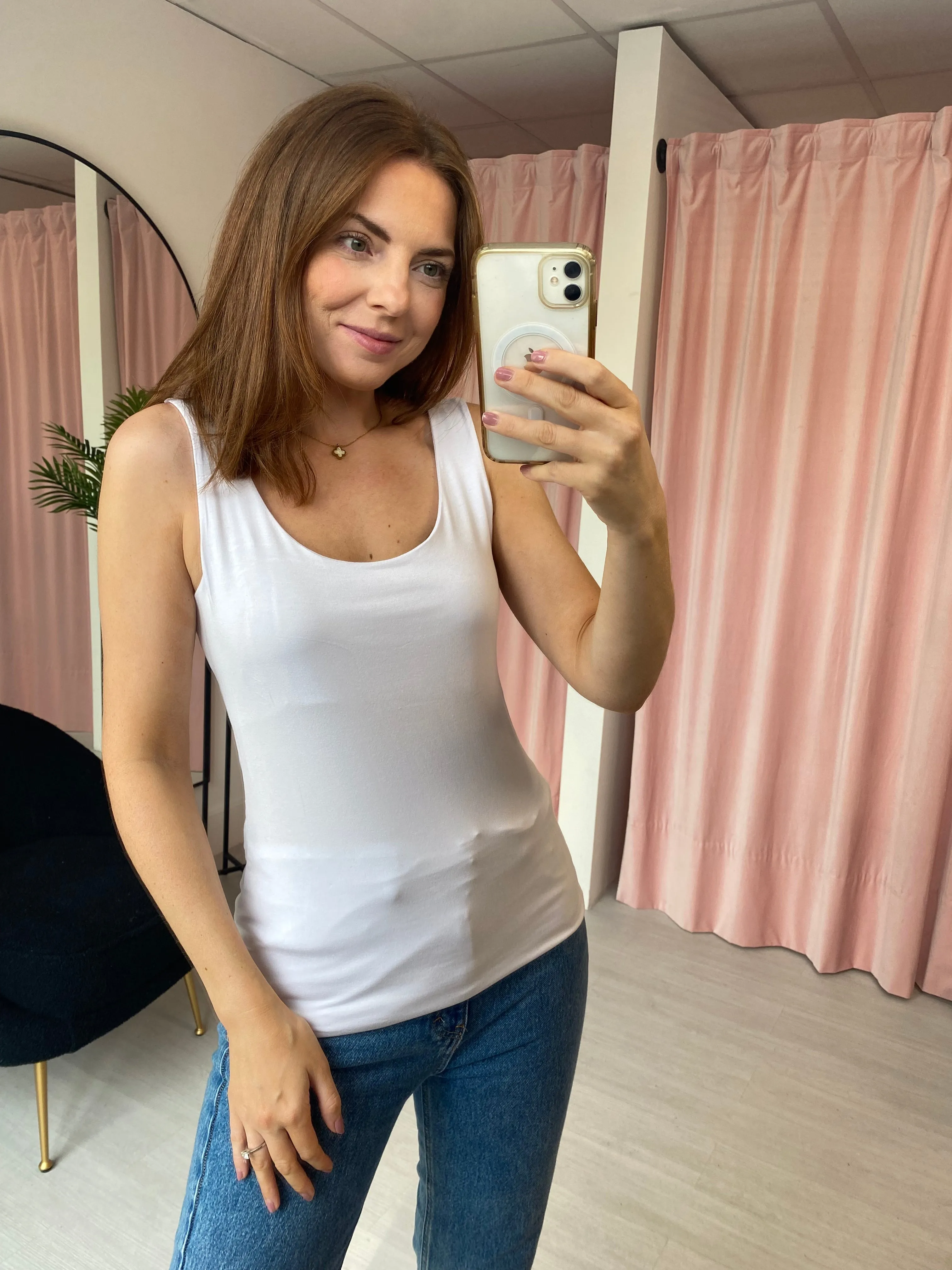 Basic Soft Vest - White