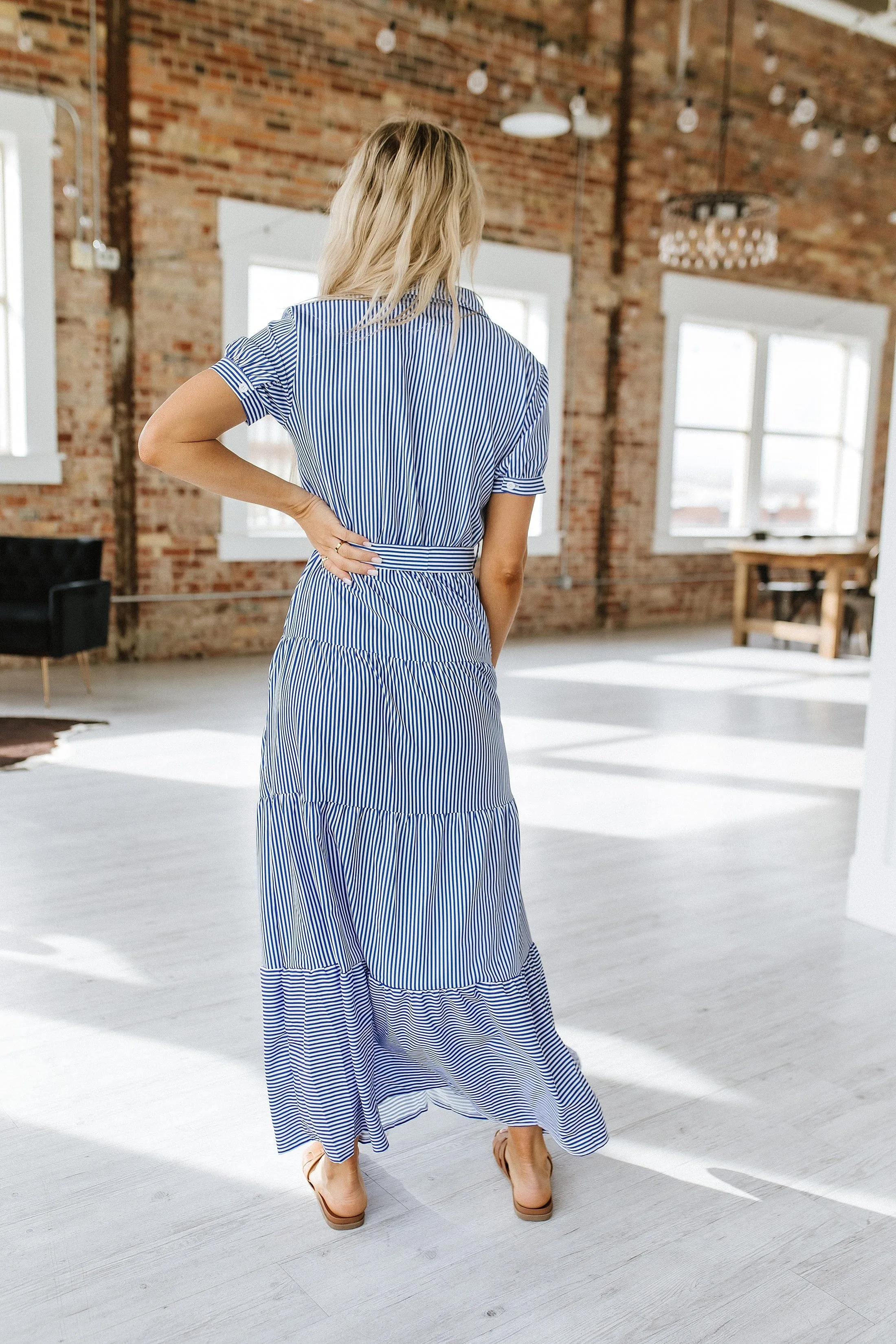 Grover Button Front Maxi Dress | S-XL | PRE ORDER
