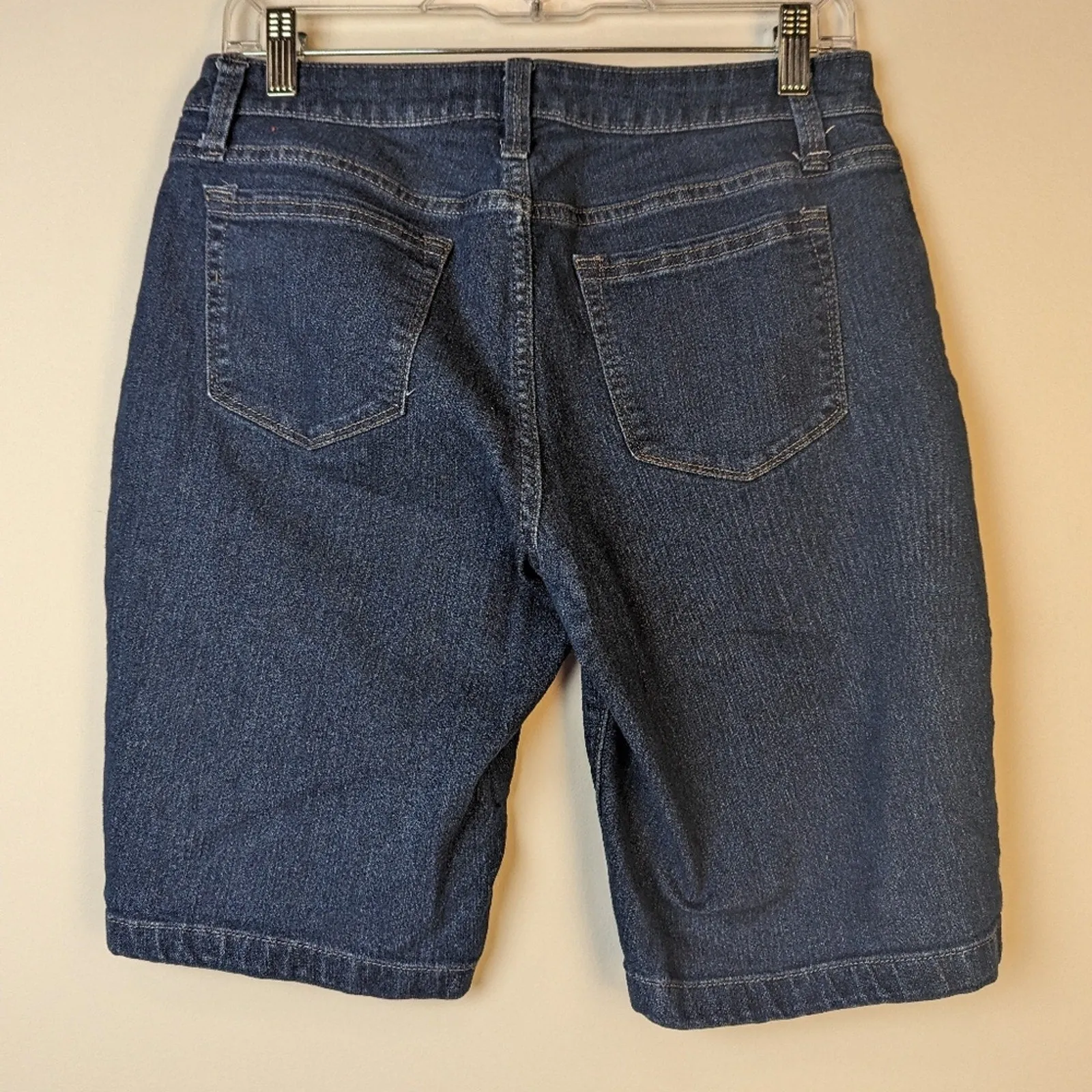 Lee Mid Rise Bermuda Jean Shorts - 6