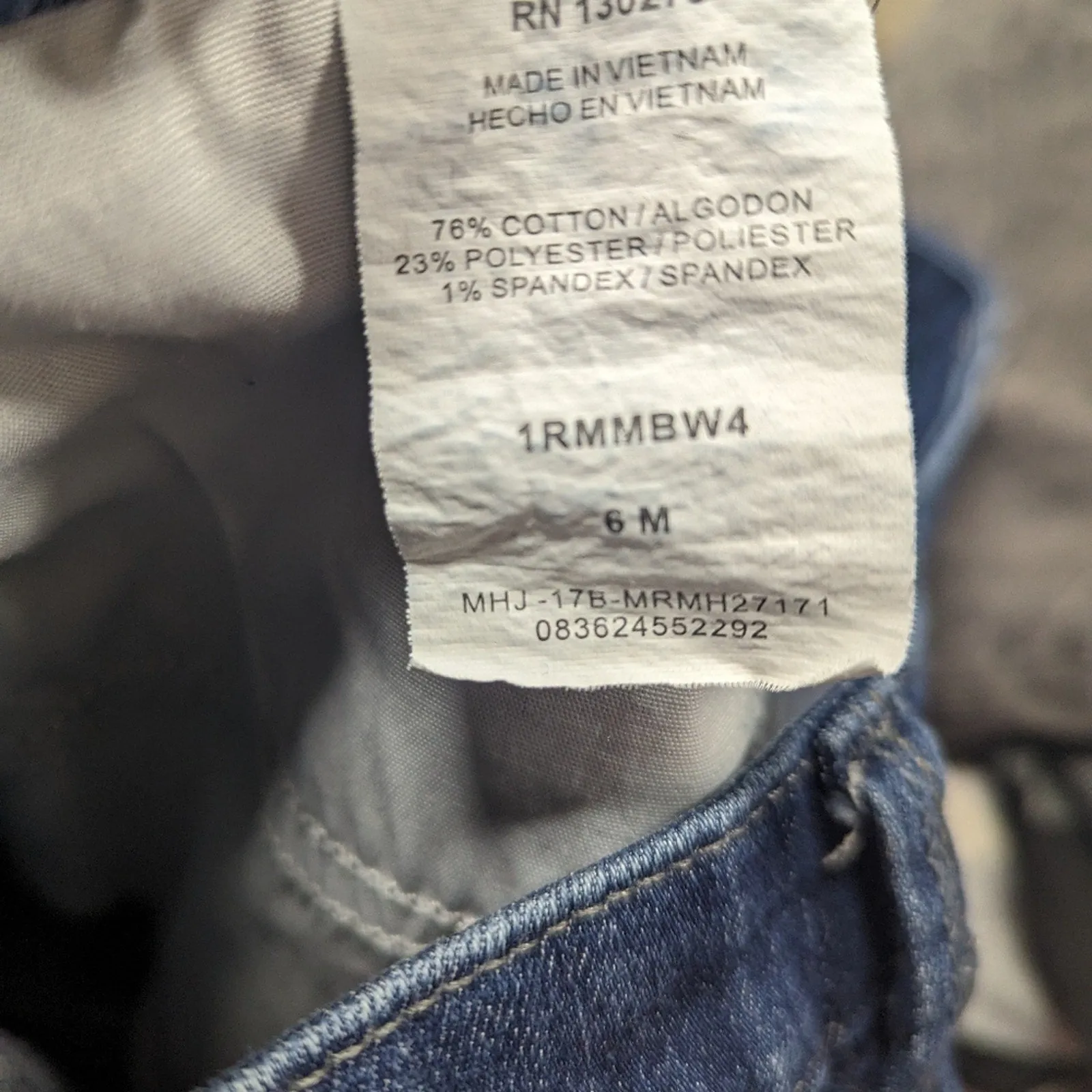 Lee Mid Rise Bermuda Jean Shorts - 6