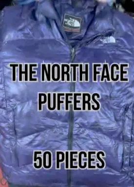TNF Puffer - 50 pcs