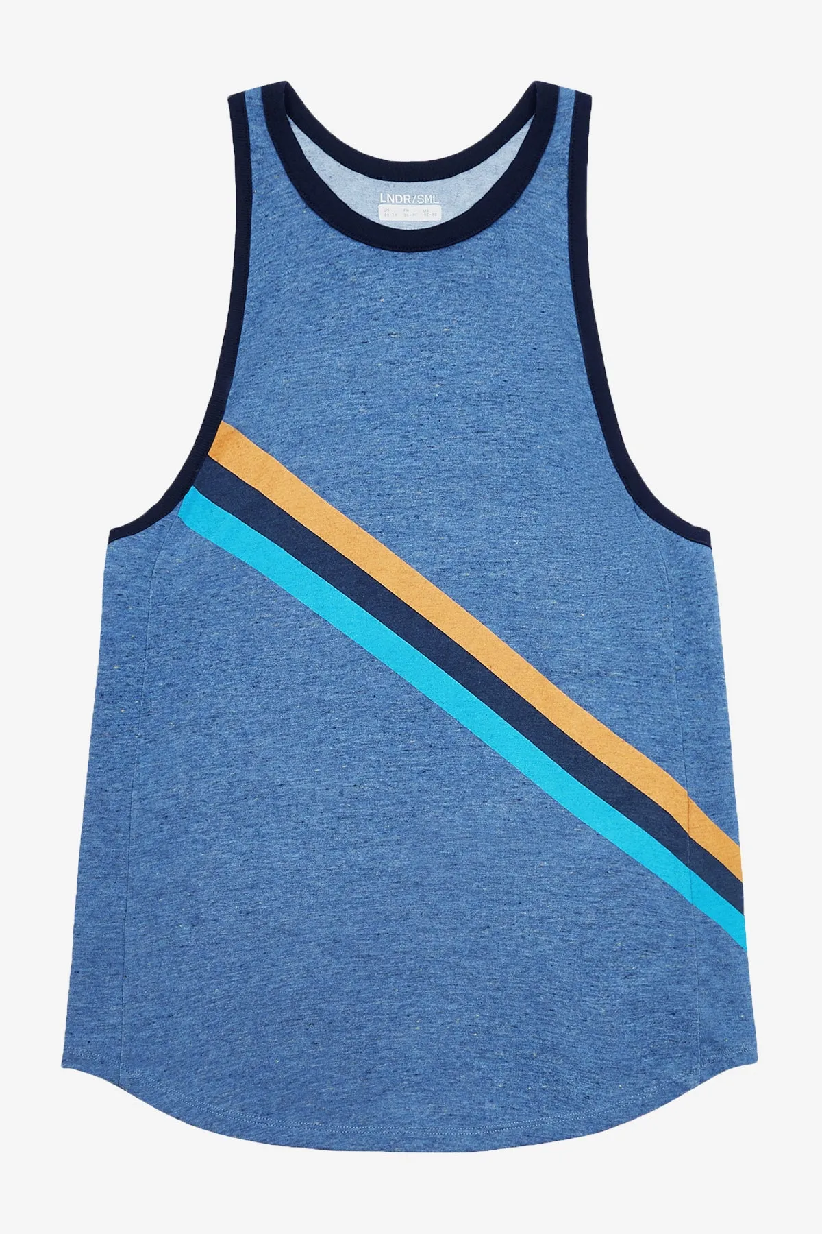 WARM UP TANK - BLUE MARL